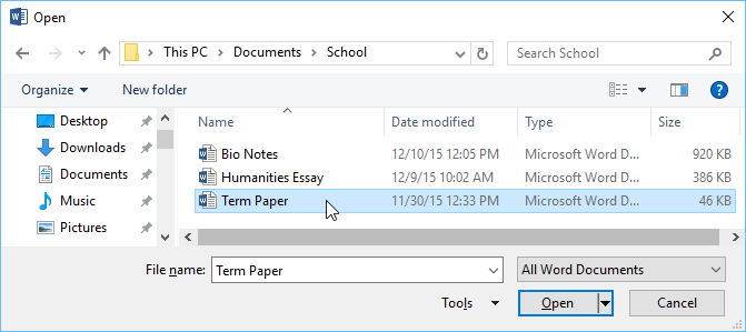 Chọn tài liệu của bạn